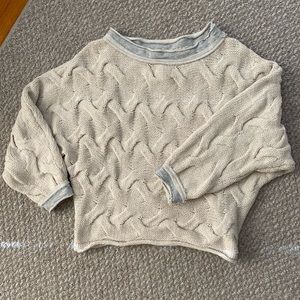 Elan cotton dolman sleeve sweater